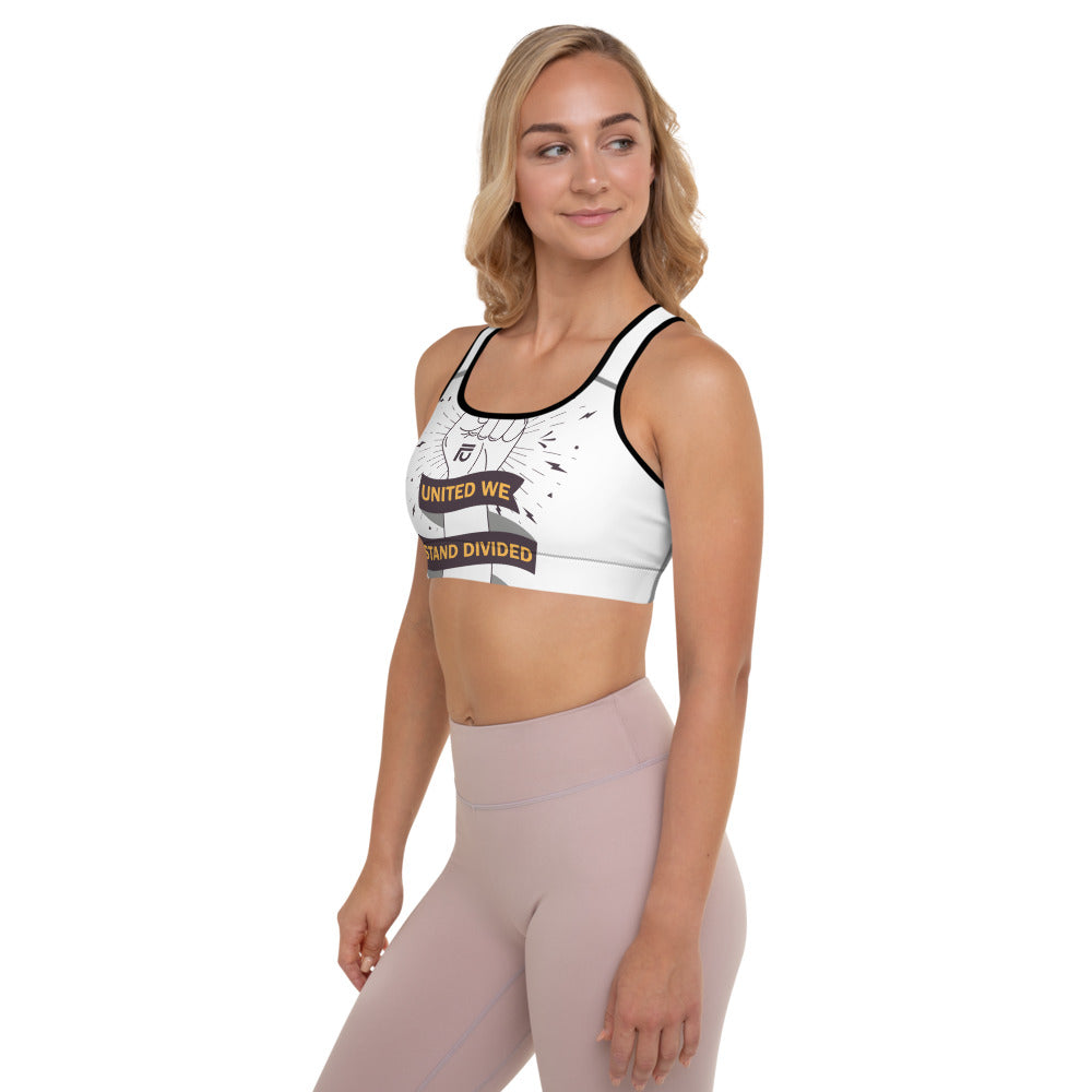 Women's Padded Sports Bra | Sport Bra | Da United Front Clothing Line