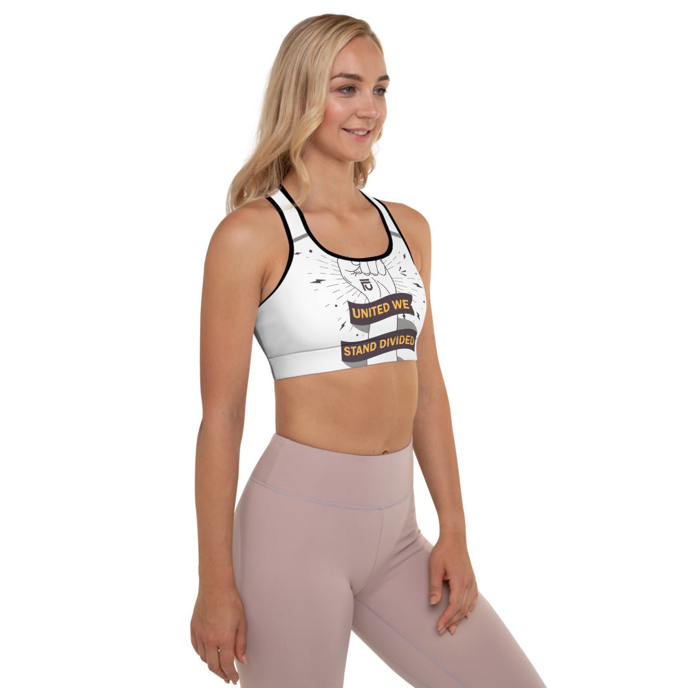 Women's Padded Sports Bra | Sport Bra | Da United Front Clothing Line