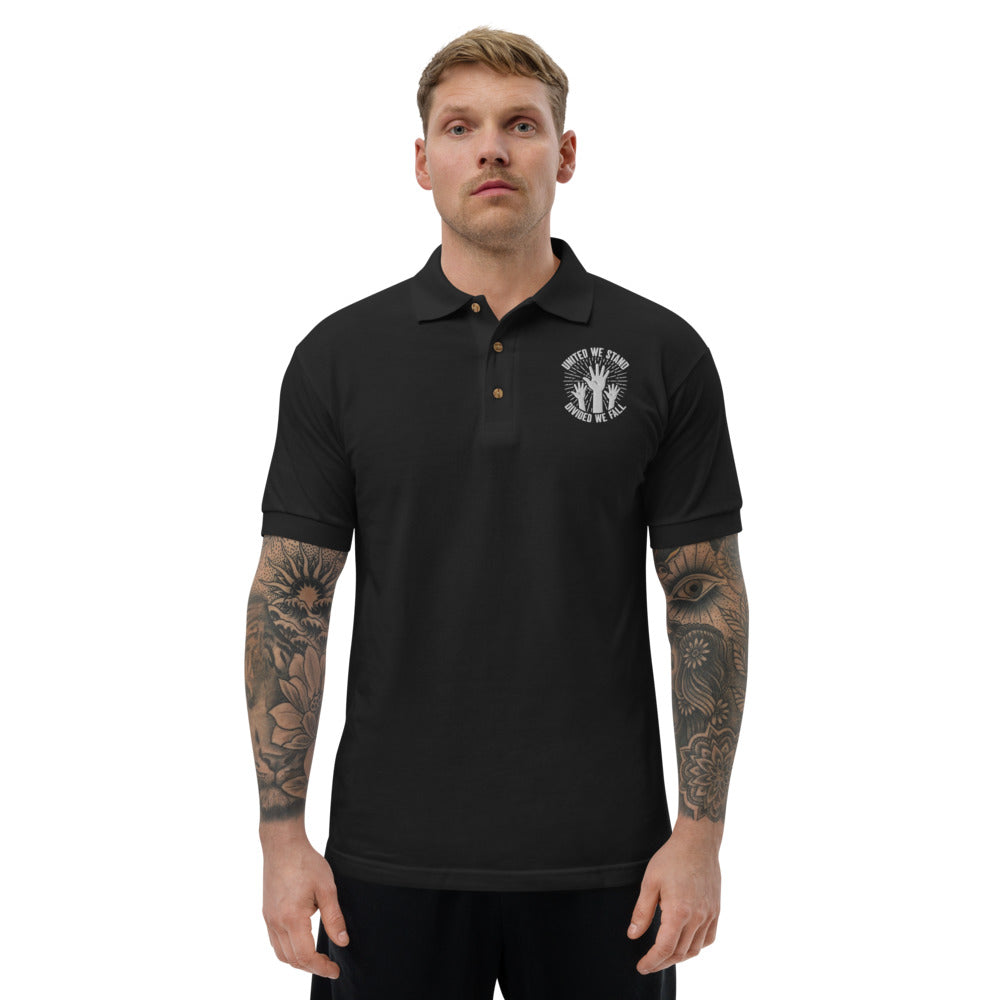 Embroidered Polo Shirt | Polo Shirt | Da United Front Clothing Line