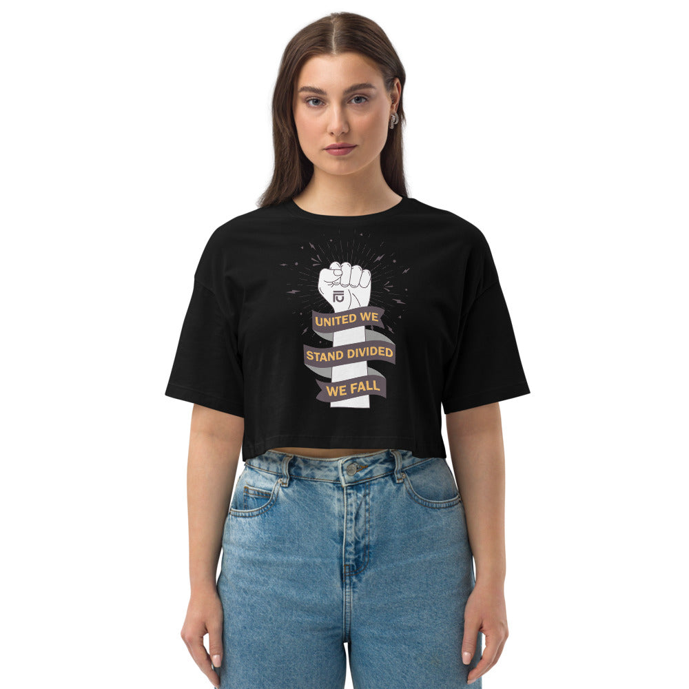 Loose Crop Top | Crop Top | Da United Front Clothing Line