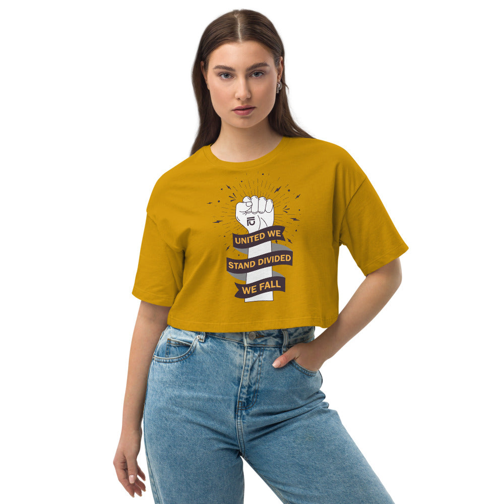 Loose Crop Top | Crop Top | Da United Front Clothing Line