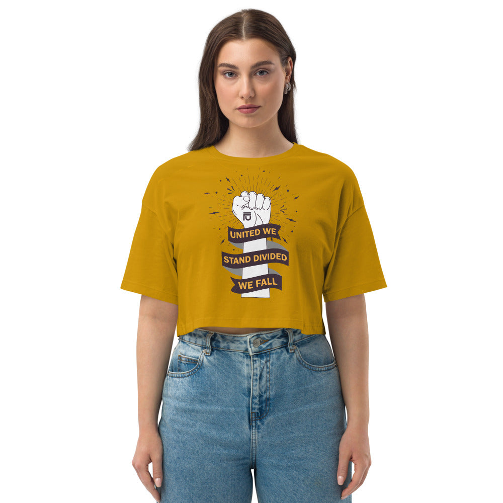 Loose Crop Top | Crop Top | Da United Front Clothing Line