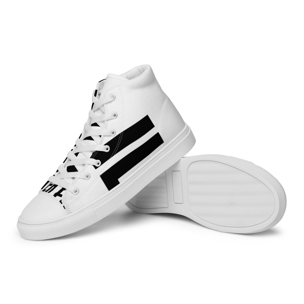 Men’s High Top Canvas Shoes | Da United Front Clothing Line