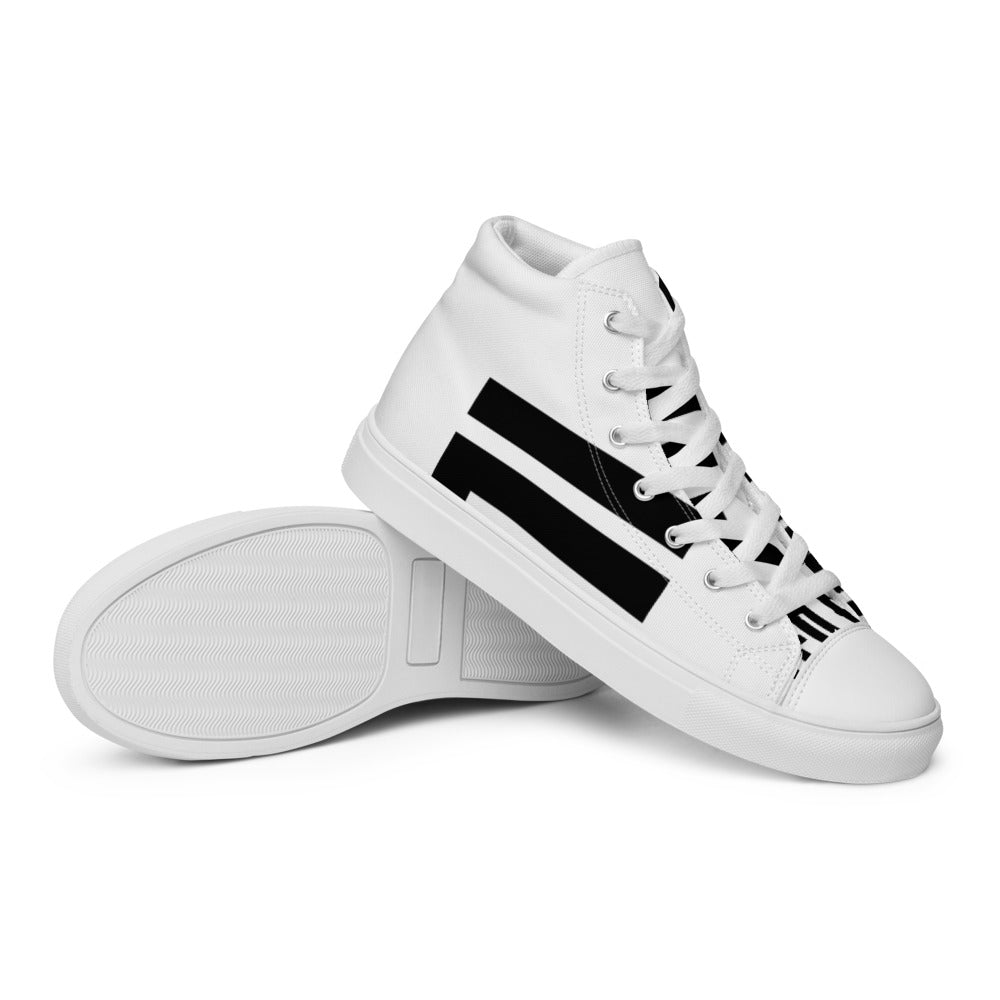 Men’s High Top Canvas Shoes | Da United Front Clothing Line