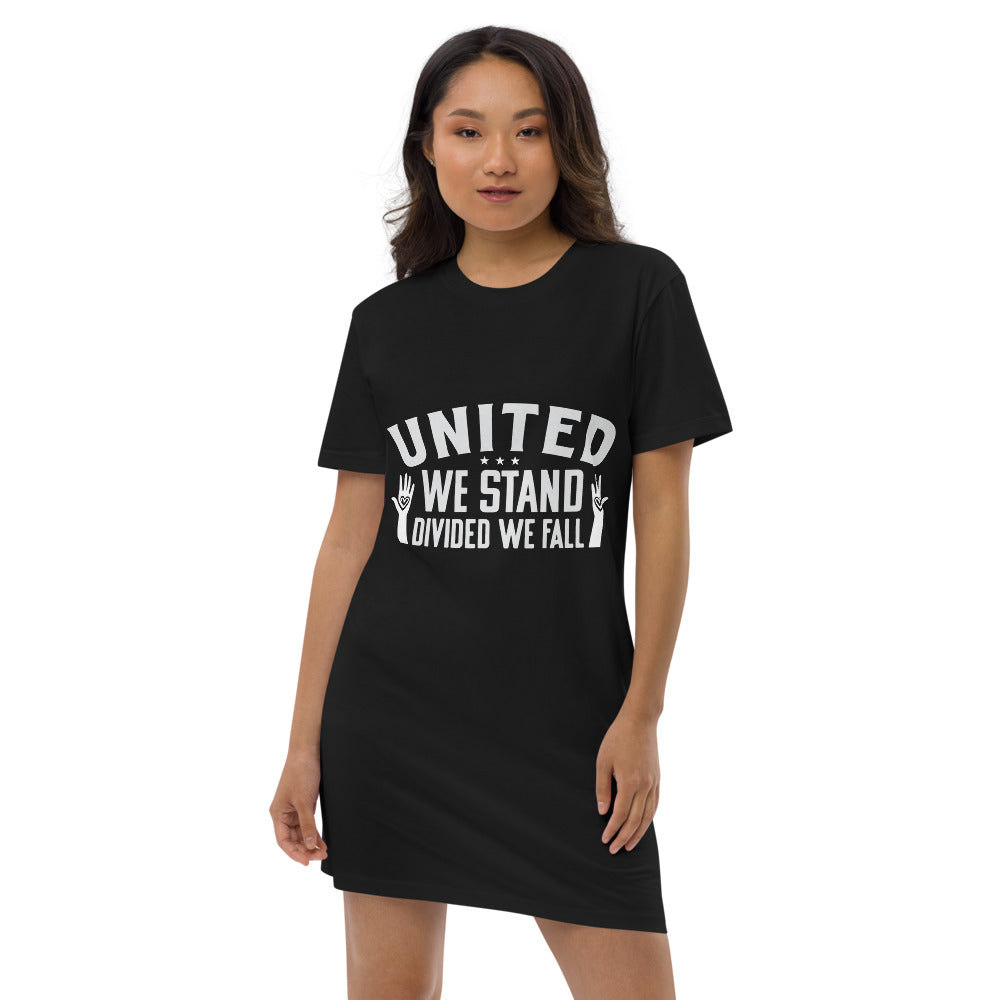 Organic T-Shirt Dress | T-Shirt Dress | Da United Front Clothing Line