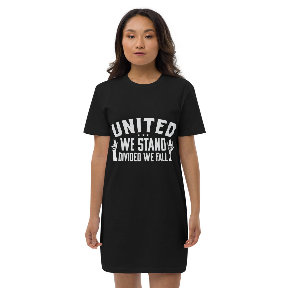 Organic T-Shirt Dress | T-Shirt Dress | Da United Front Clothing Line