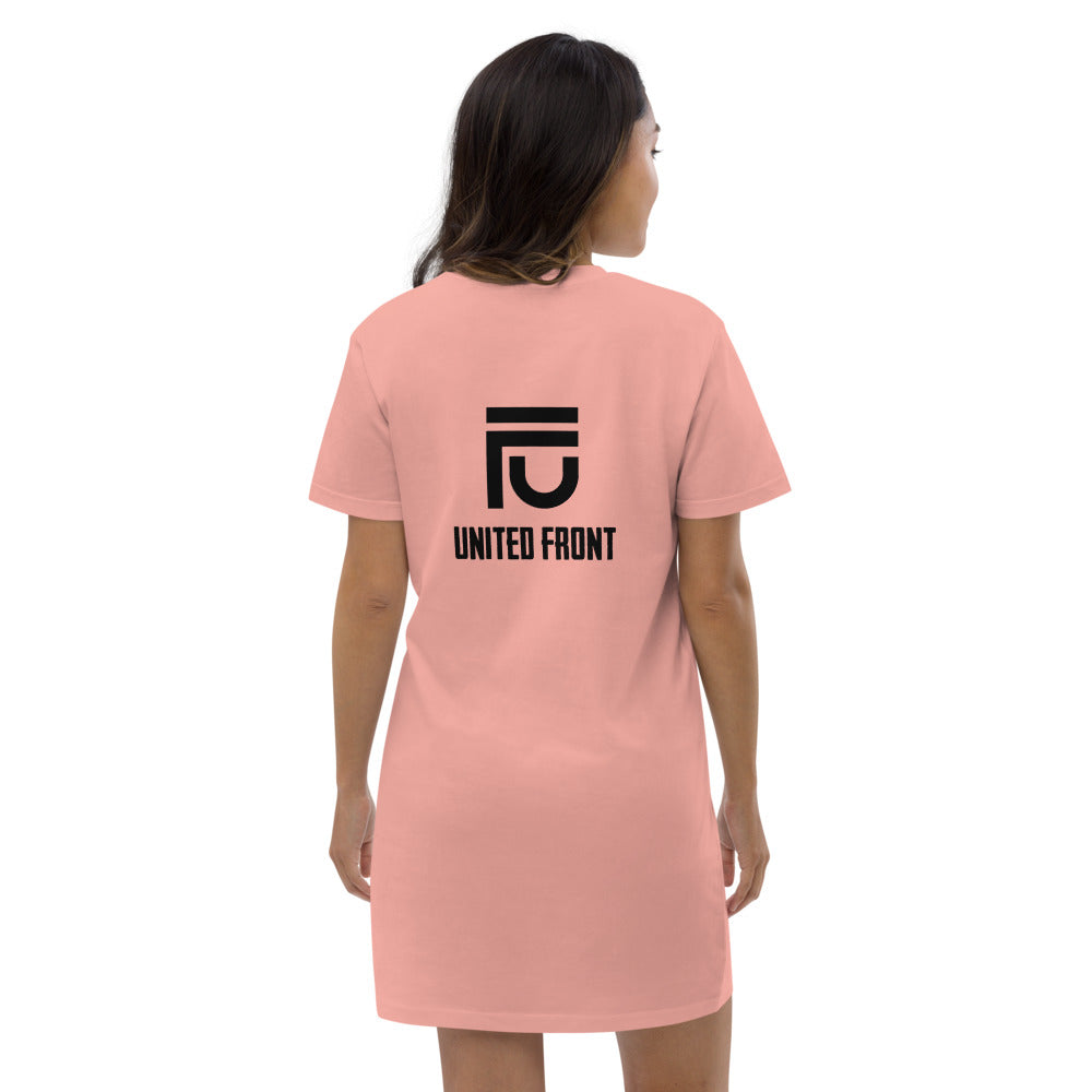 Organic T-Shirt Dress | T-Shirt Dress | Da United Front Clothing Line