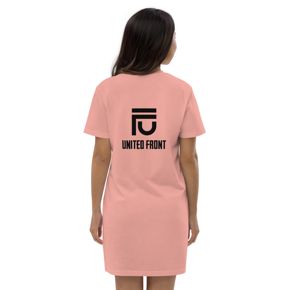 Organic T-Shirt Dress | T-Shirt Dress | Da United Front Clothing Line