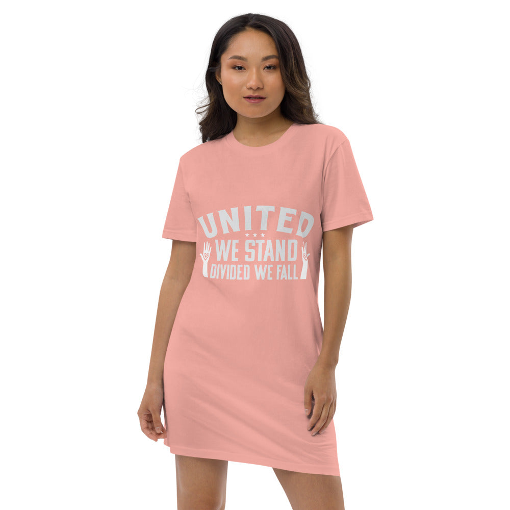 Organic T-Shirt Dress | T-Shirt Dress | Da United Front Clothing Line