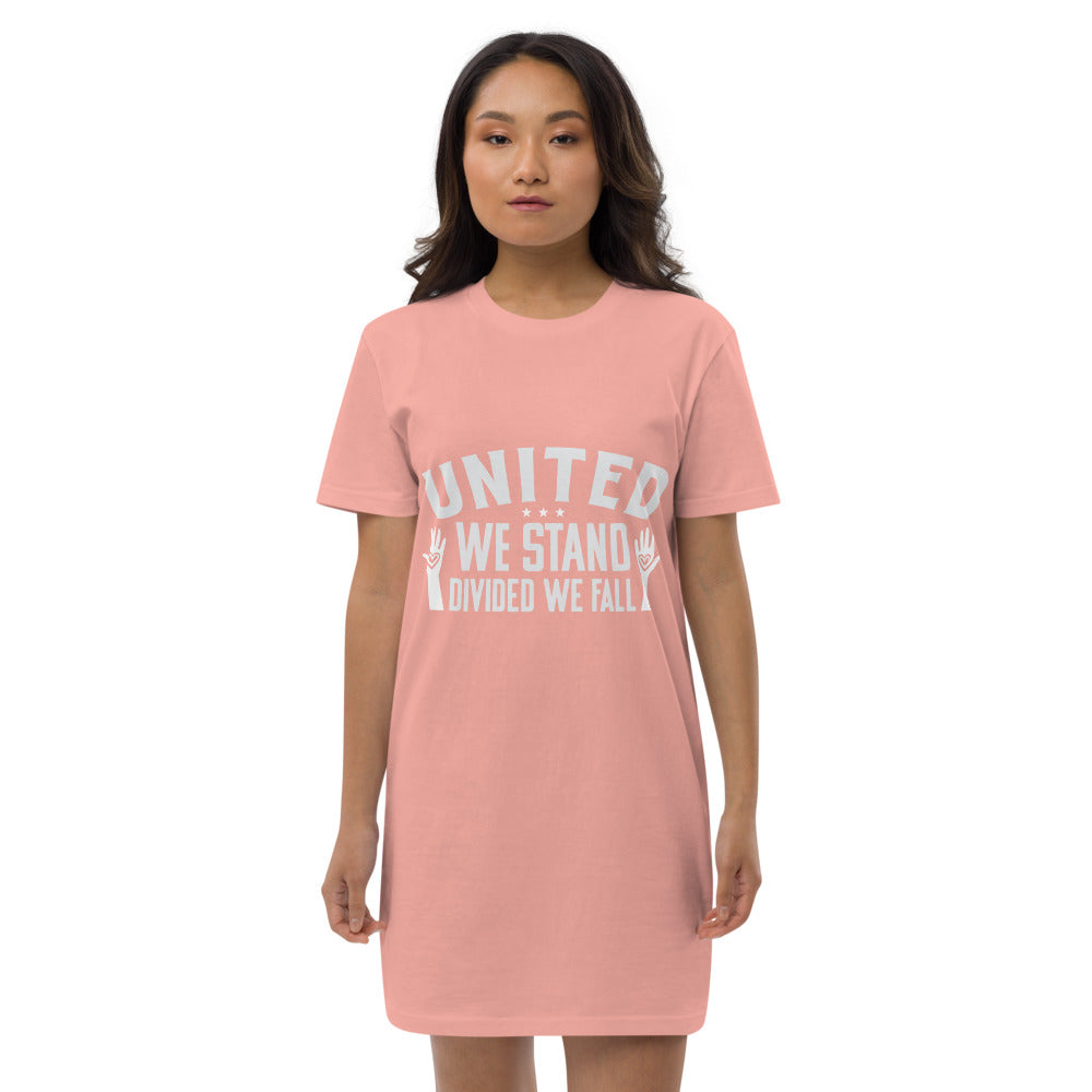 Organic T-Shirt Dress | T-Shirt Dress | Da United Front Clothing Line