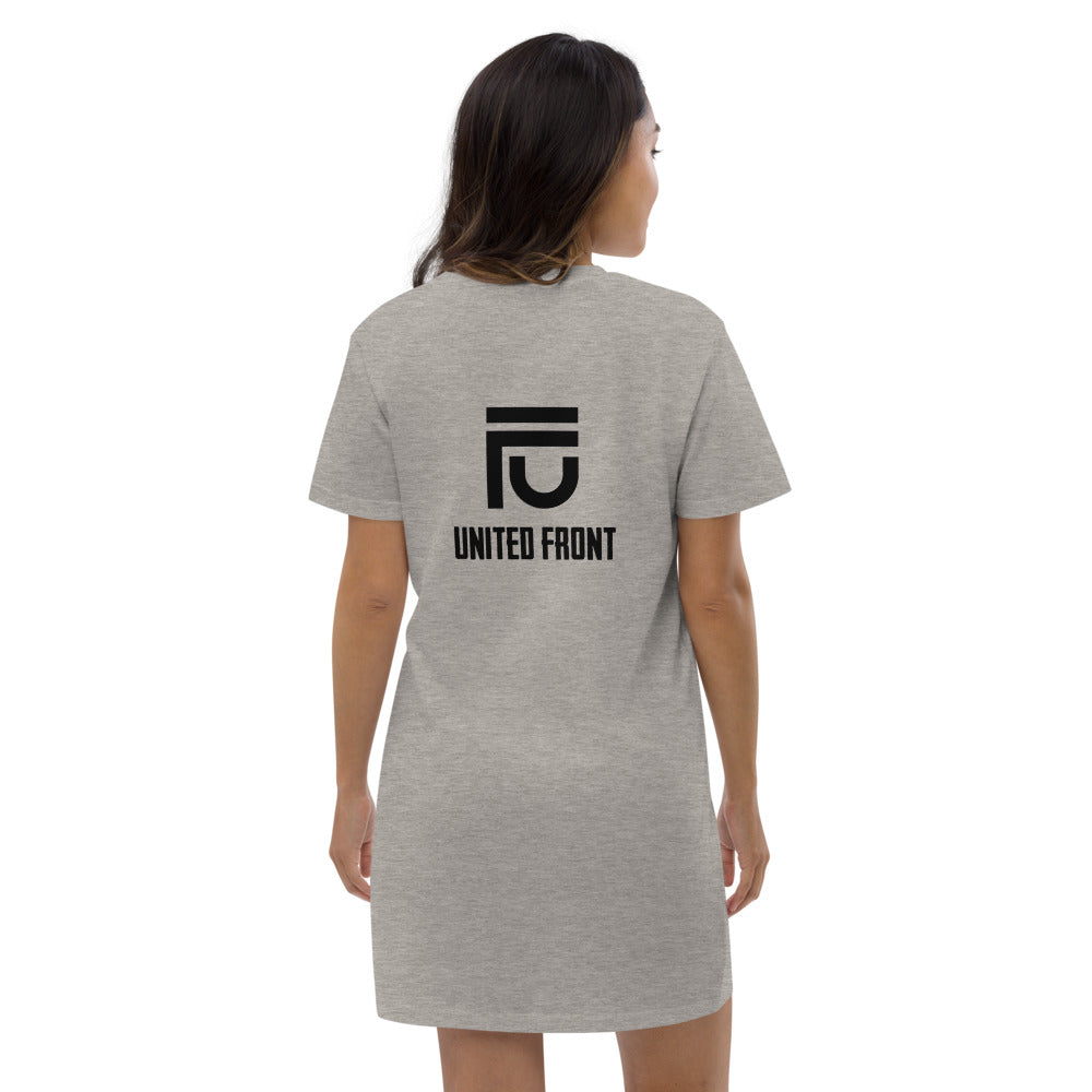 Organic T-Shirt Dress | T-Shirt Dress | Da United Front Clothing Line