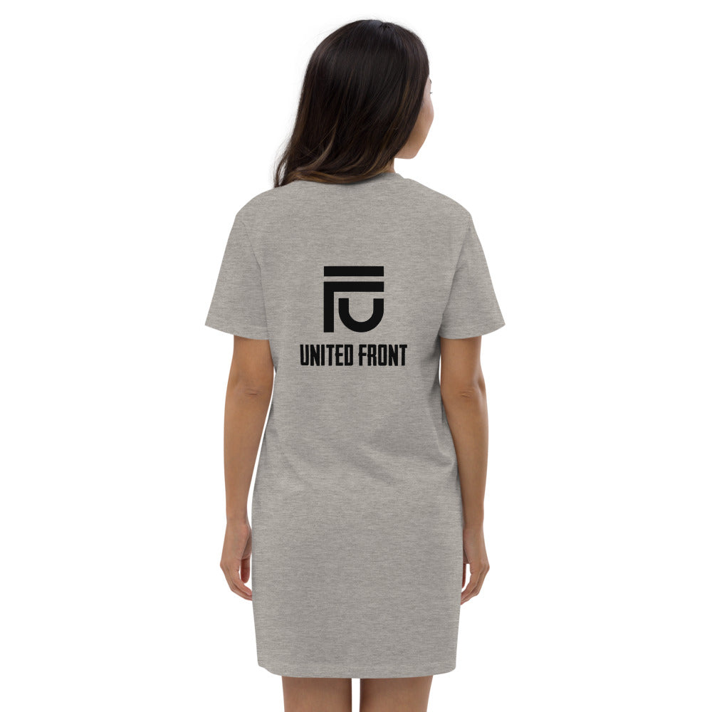 Organic T-Shirt Dress | T-Shirt Dress | Da United Front Clothing Line