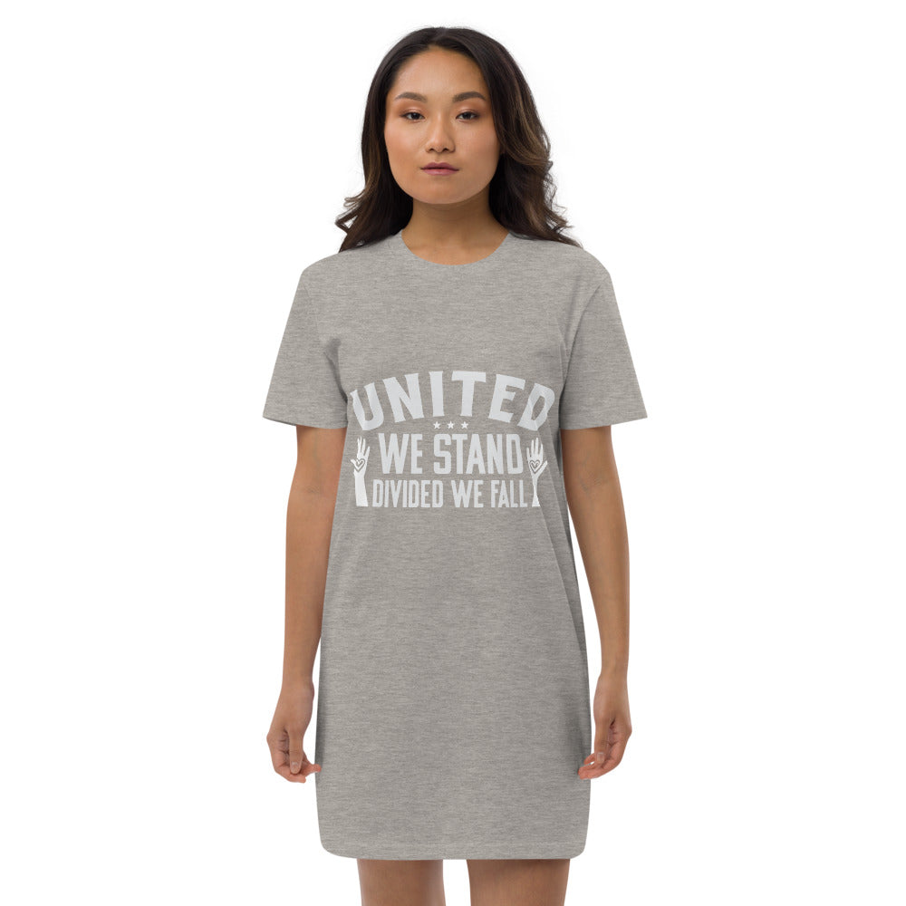 Organic T-Shirt Dress | T-Shirt Dress | Da United Front Clothing Line