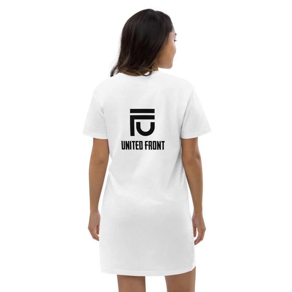 Organic T-Shirt Dress | T-Shirt Dress | Da United Front Clothing Line