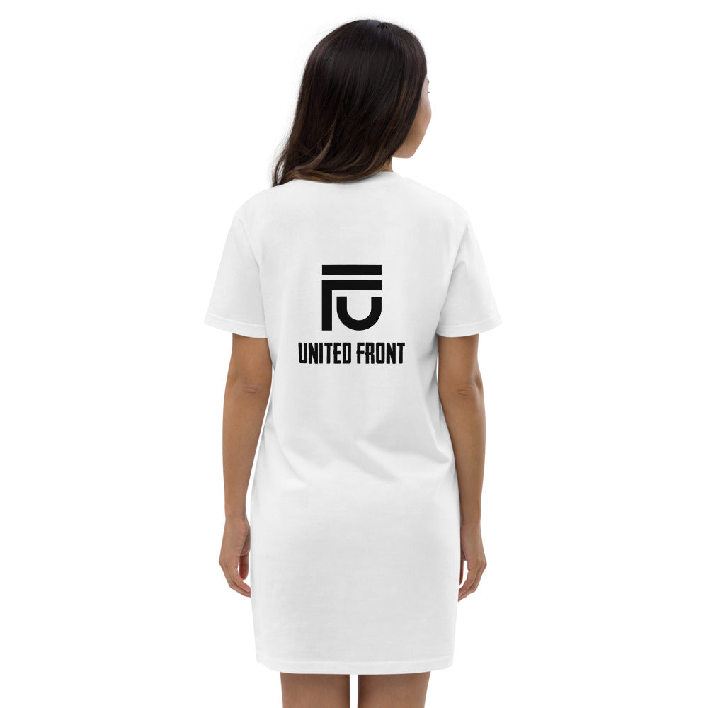 Organic T-Shirt Dress | T-Shirt Dress | Da United Front Clothing Line