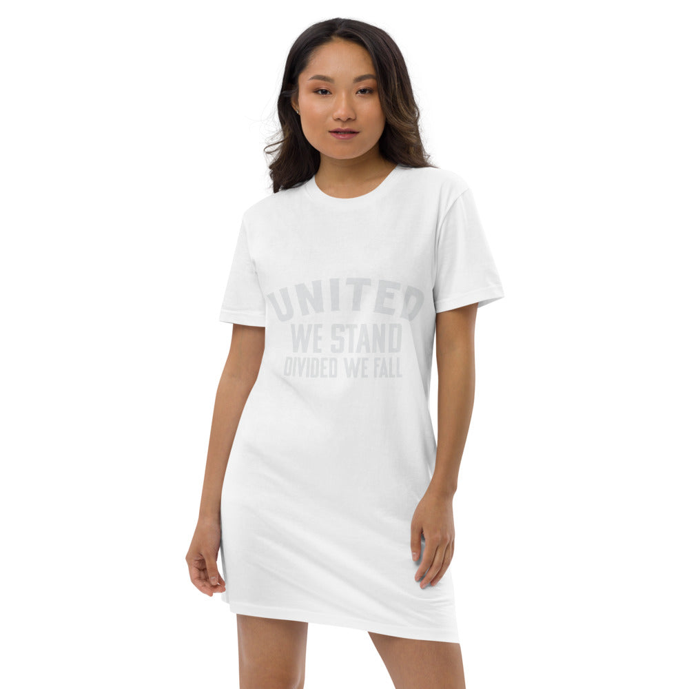 Organic T-Shirt Dress | T-Shirt Dress | Da United Front Clothing Line