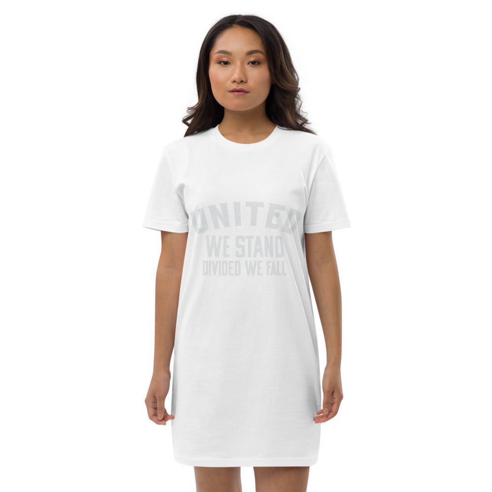 Organic T-Shirt Dress | T-Shirt Dress | Da United Front Clothing Line