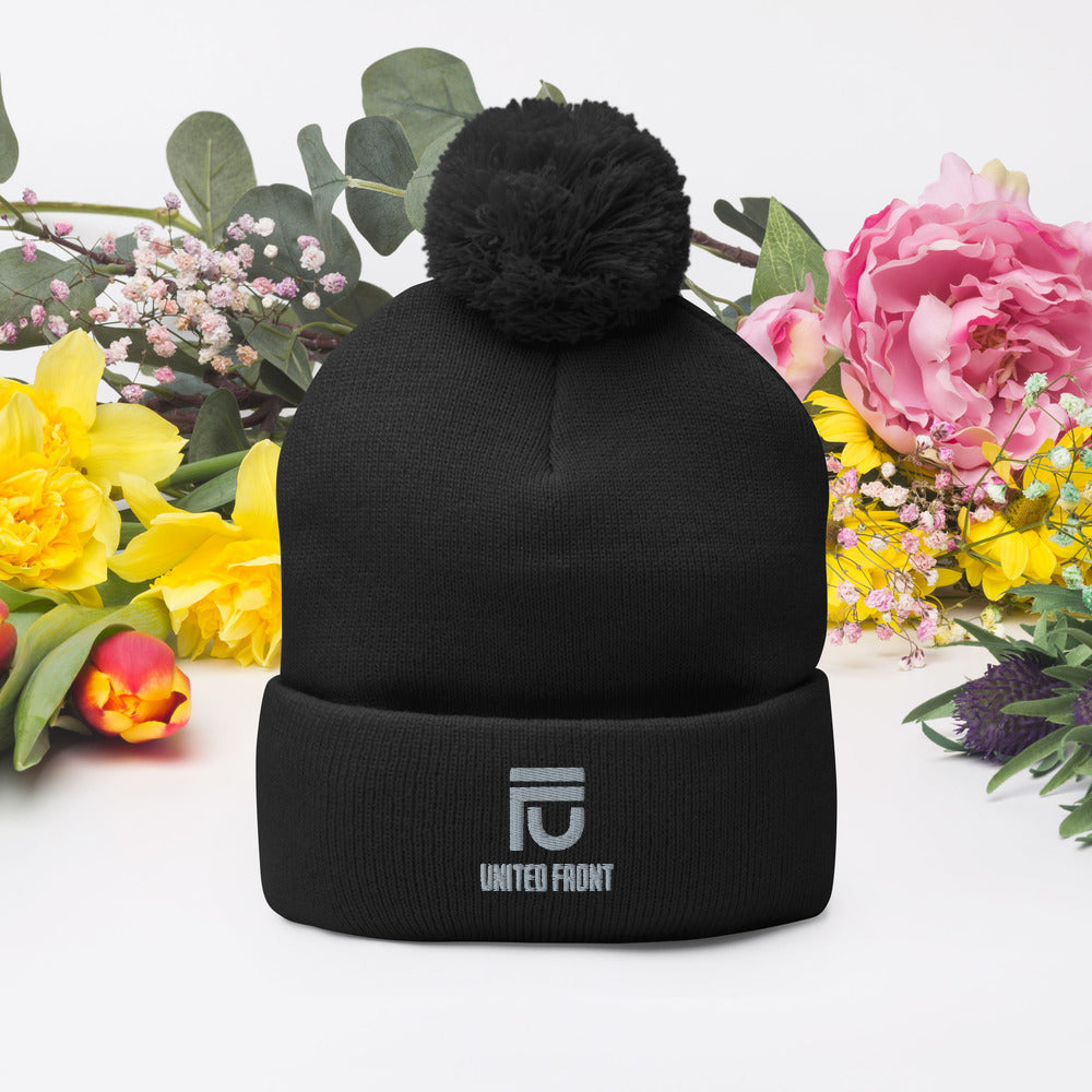 Pom-Pom Beanie | Cotton Beanie | Da United Front Clothing Line