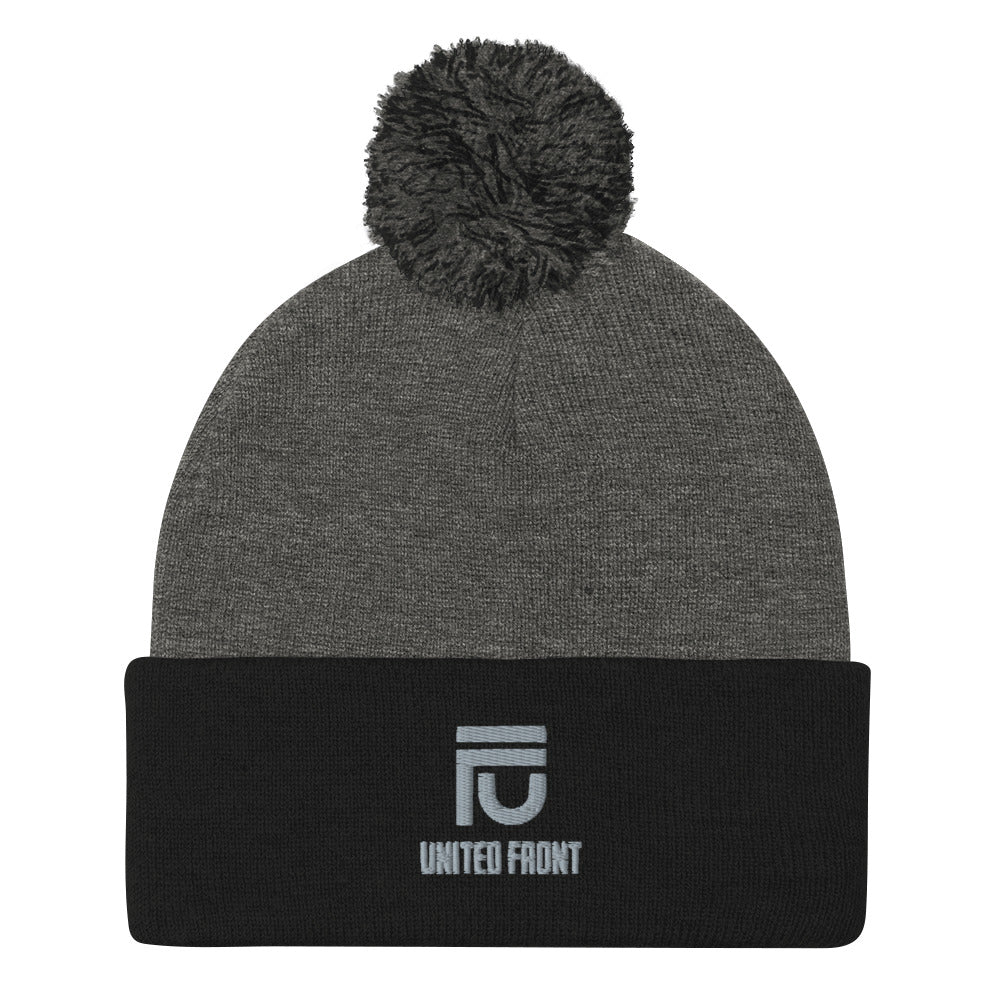 Pom-Pom Beanie | Cotton Beanie | Da United Front Clothing Line