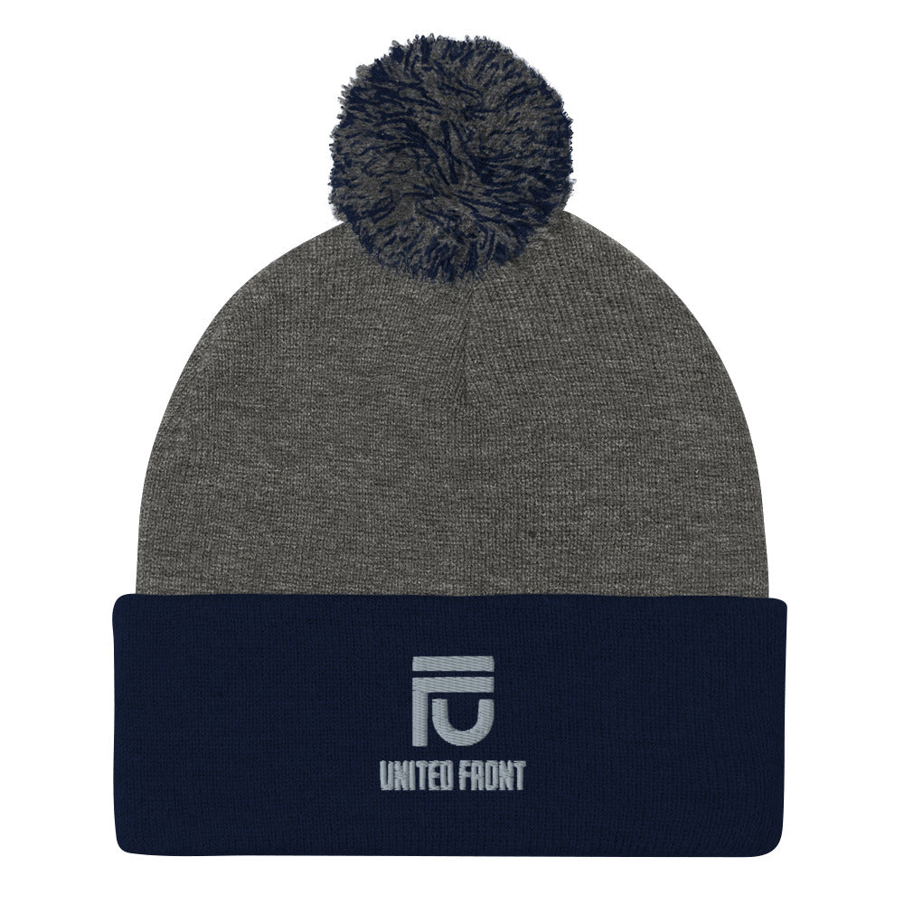 Pom-Pom Beanie | Cotton Beanie | Da United Front Clothing Line