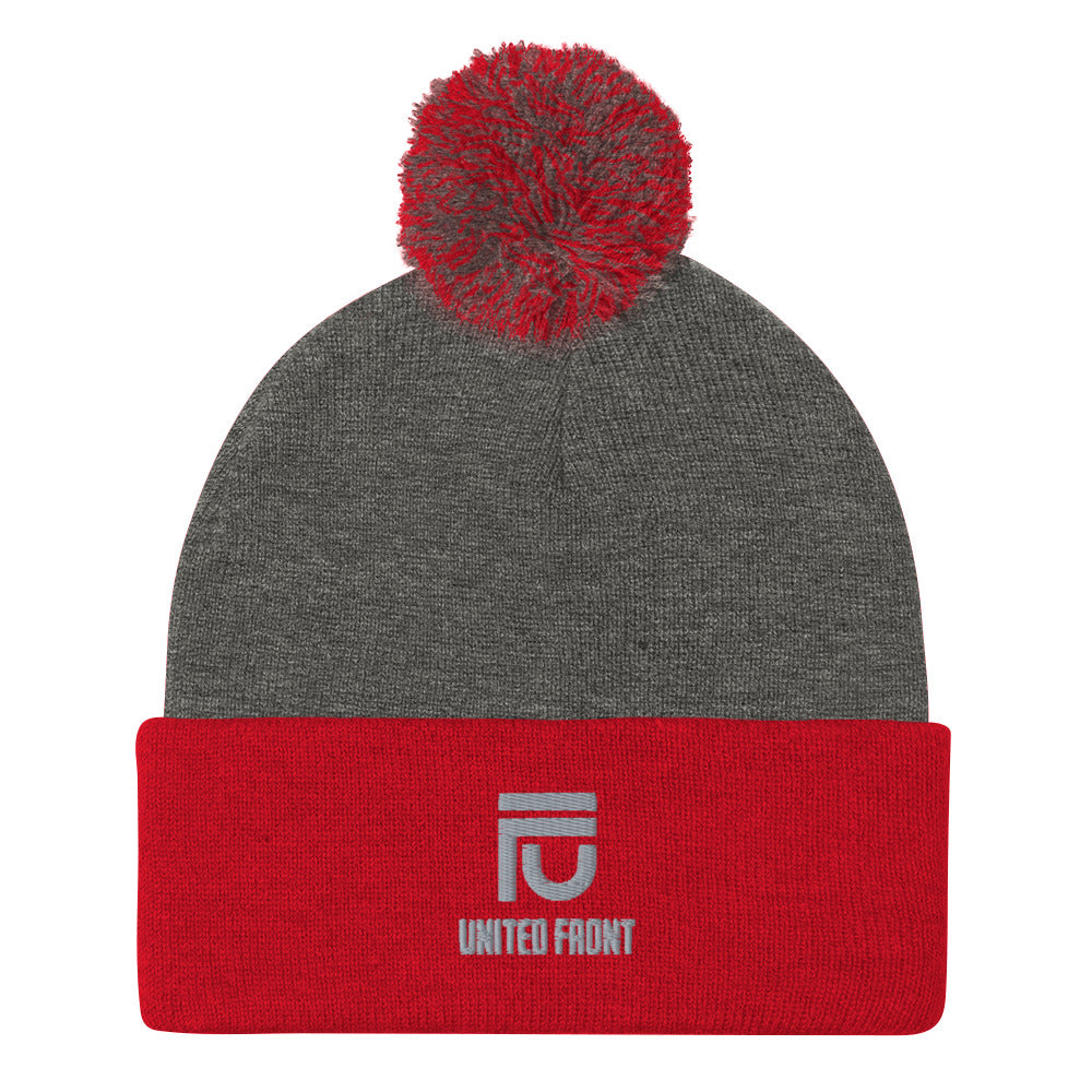 Pom-Pom Beanie | Cotton Beanie | Da United Front Clothing Line