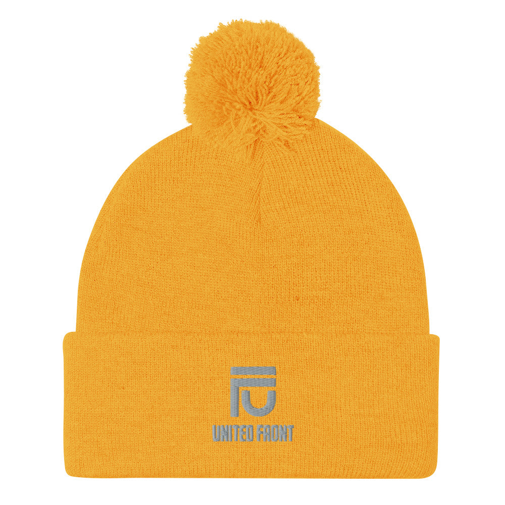 Pom-Pom Beanie | Cotton Beanie | Da United Front Clothing Line