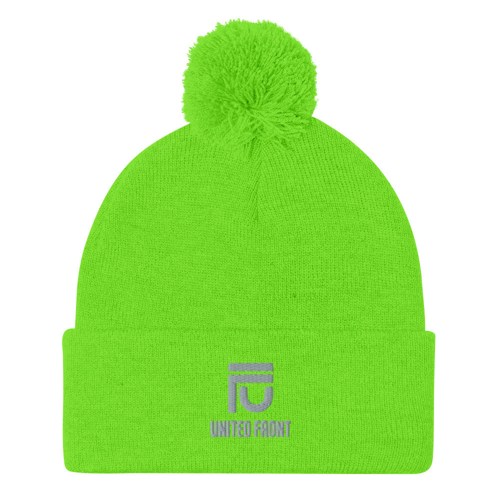 Pom-Pom Beanie | Cotton Beanie | Da United Front Clothing Line