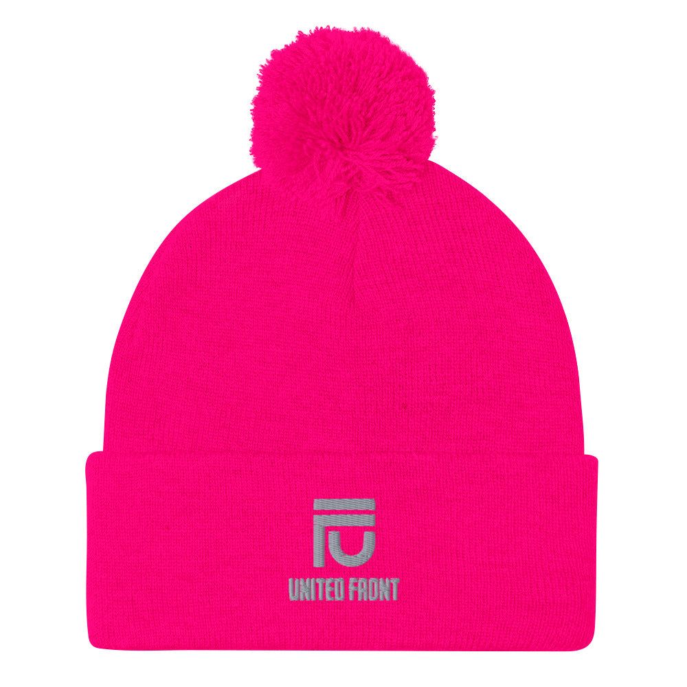 Pom-Pom Beanie | Cotton Beanie | Da United Front Clothing Line