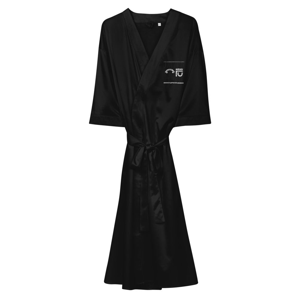 Women's Satin Robe | Satin Robe | Da United Front Clothing Line