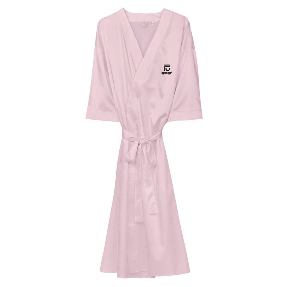 Ladies Satin Robe | Long Dress | Da United Front Clothing Line