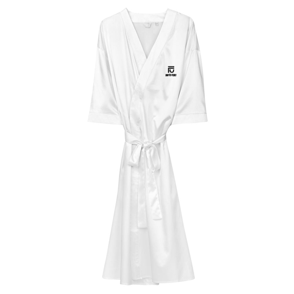 Ladies Satin Robe | Long Dress | Da United Front Clothing Line